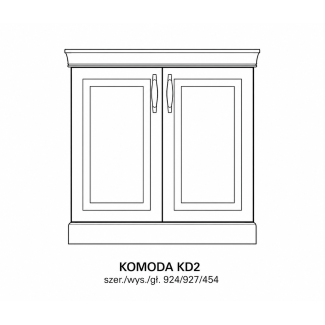 Adria - Komoda KD2