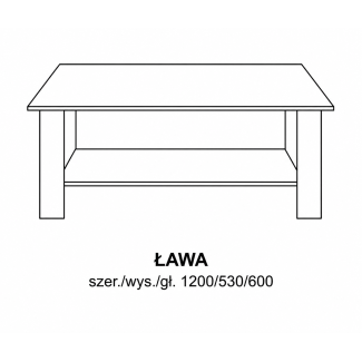 Adria - Ława