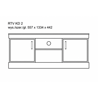 Arco Dąb Craft - RTV KD2