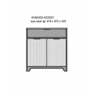 Lara Lamel - Komoda KD2SZ1