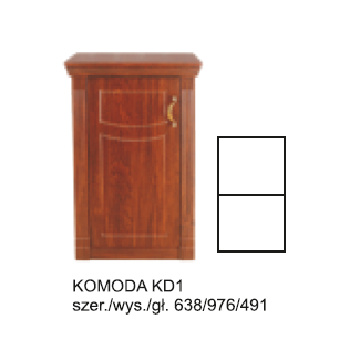 Opal - Komoda KD1