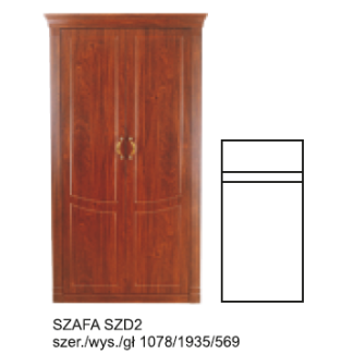 Opal - Szafa SZD2