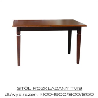 Stół rozkładany TV19 Topaz Venge