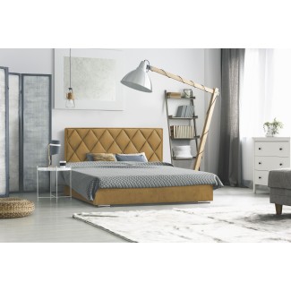 Łóżko tapicerowane Caro