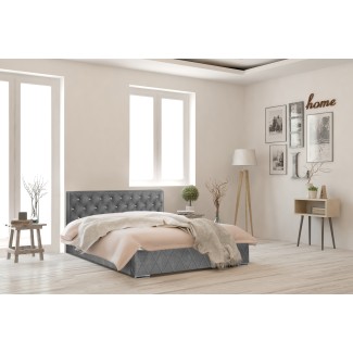 Łóżko tapicerowane Crystal